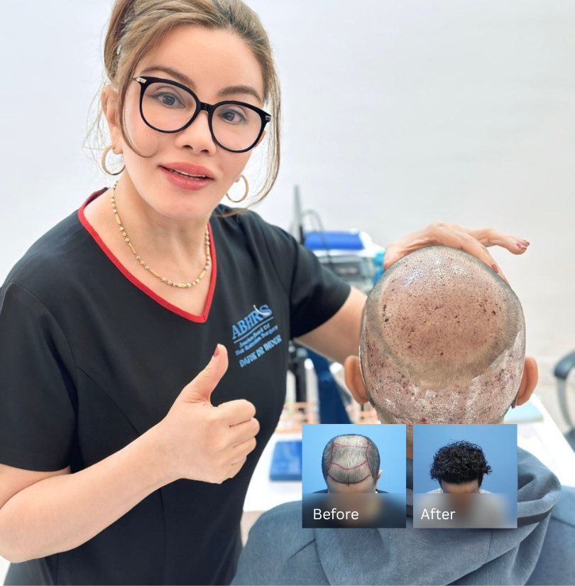 FUE Crown Hair Transplant
